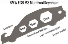 Load image into Gallery viewer, BMW E36 M3 Multitool Keychain